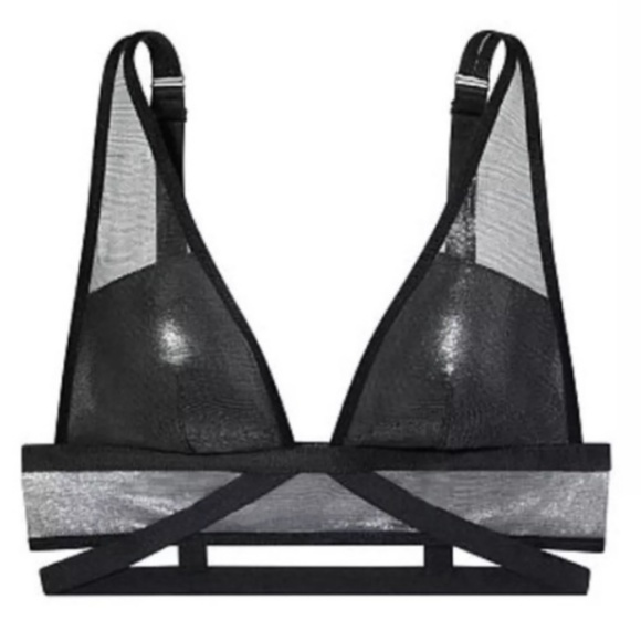 VICTORIA'S SECRET Shine Strappy Mesh BRA S NWT - Picture 7 of 7